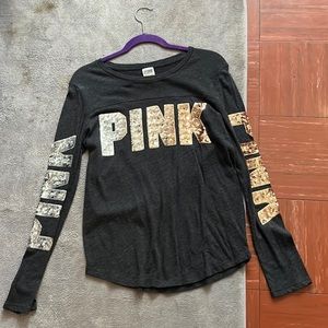 Pink long sleeve shirt